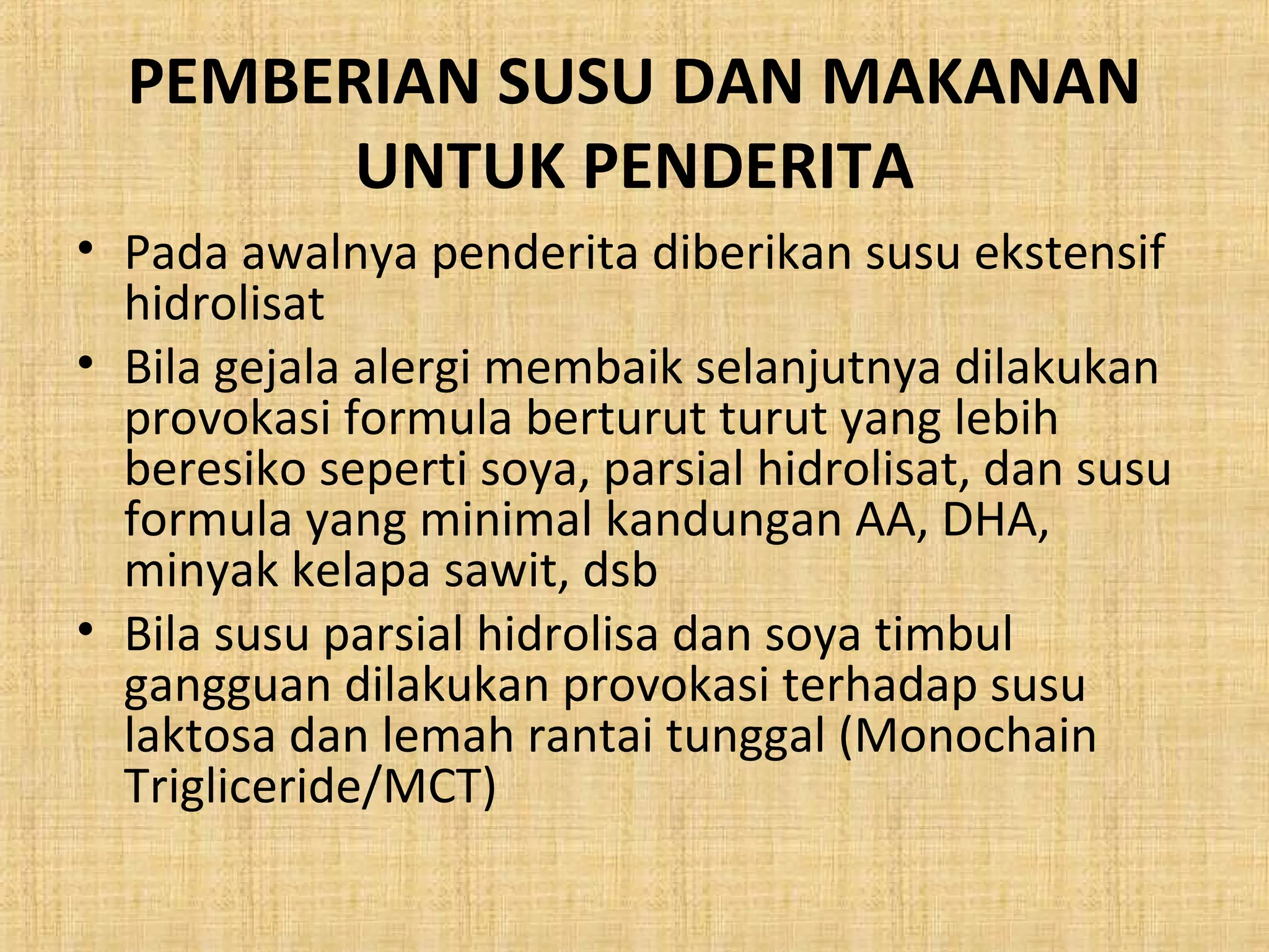 Alergi susu sapi | PPT