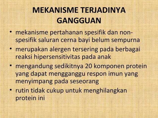 Alergi susu sapi | PPT