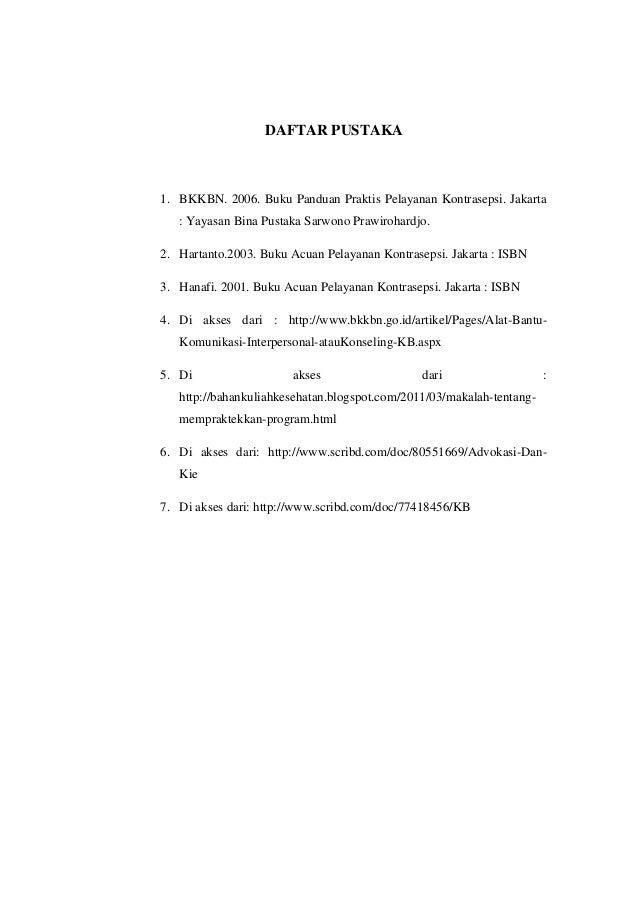 Konseling Dan Penapisan Kb konseling dan penapisan kb