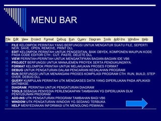 Konsep pemrograman dalam visual basic | PPT