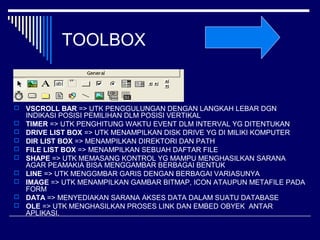 Konsep pemrograman dalam visual basic | PPT
