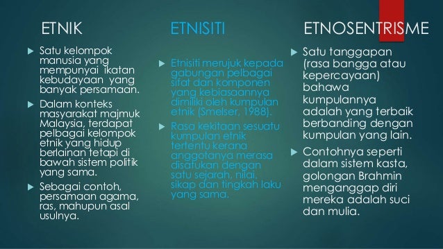 Contoh Contoh Etnosentrisme - Simak Gambar Berikut