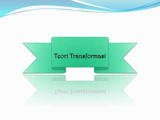 Teori Transformasi

 