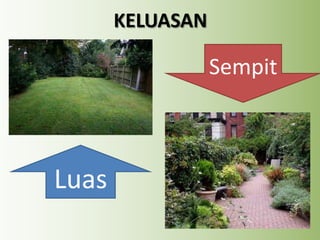 KELUASAN

Sempit

Luas

 