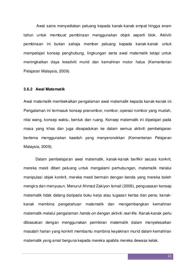 Konsep Dan Kurikulum Standard Prasekolah Kebangsaan 10