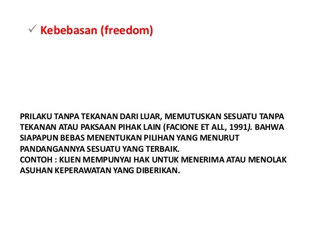 Konsep dan prinsip etik