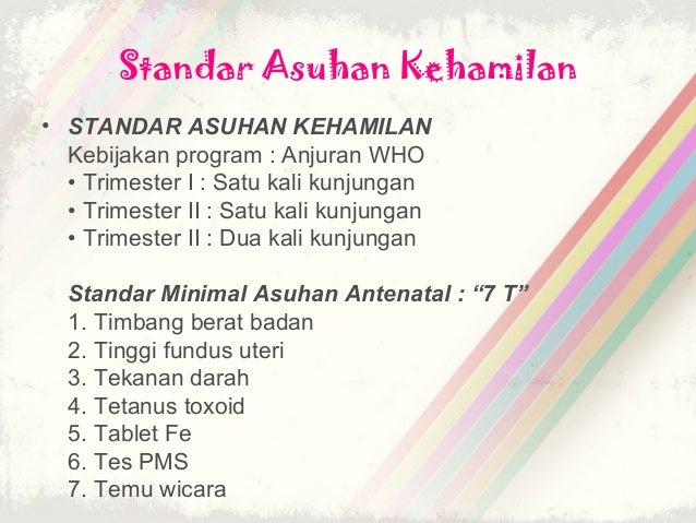 Konsep dasar asuhan kehamilan
