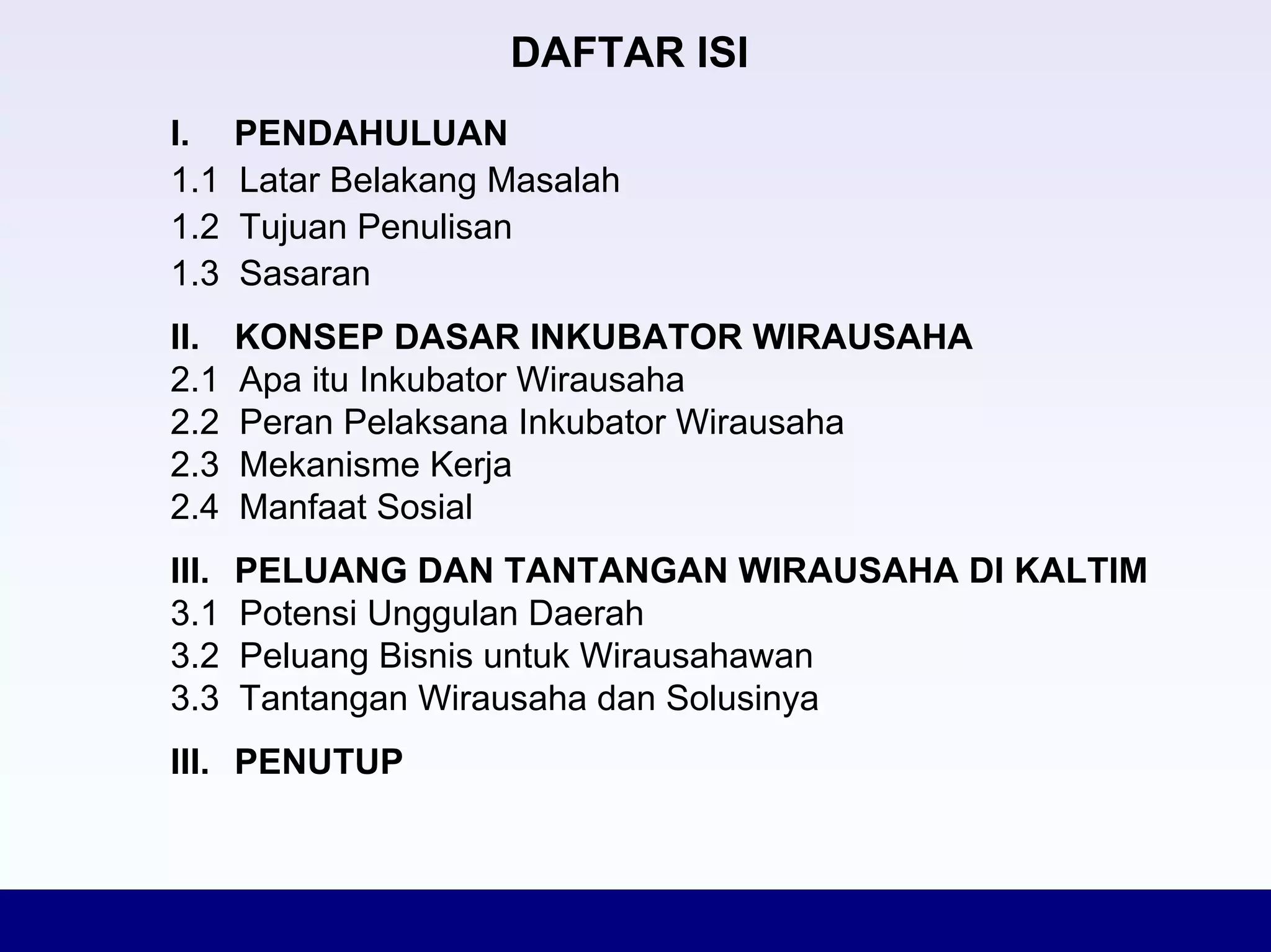 Konsep Dasar Inkubator