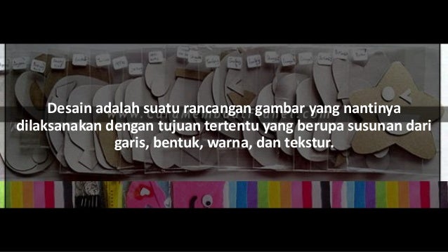 Konsep dasar kerajinan tekstil Konsep dasar kerajinan tekstil