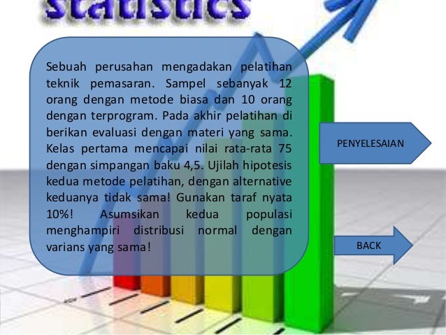 Konsep dasar pengujian hipotesis