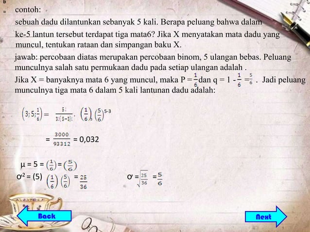 Konsep dasar probabilitas