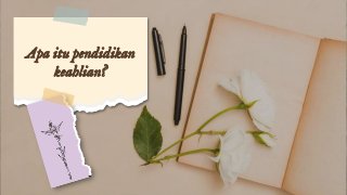 Apa itu pendidikan
keahlian?
 