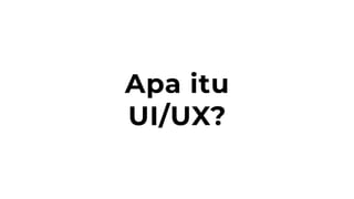 Konsep dasar UI/UX | PDF