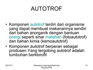 Konsep ekologi | PPT