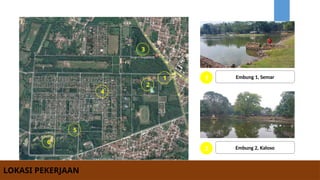 Embung Model Bunga Konsep Embung 1 & 6 Konsep Embung 1 & 66 | PPTX