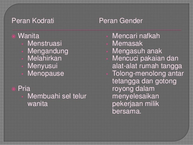 Konsep Gender Dalam Kesehatan Reproduksi Konsep Gender Dalam Kesehatan Reproduksi