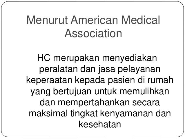 Homecare Merupakan