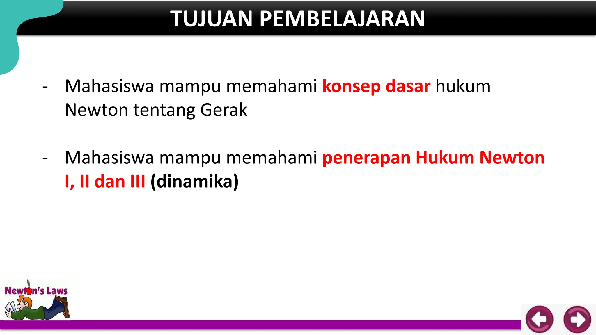 Konsep Hukum Newton Tentang Gerak dalam Fisika.pptx