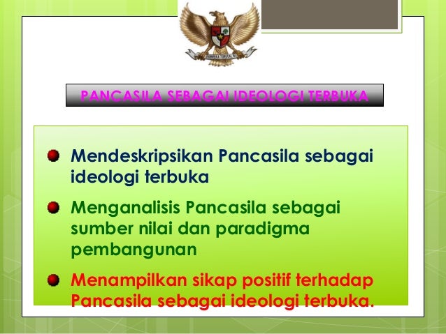 Konsep ideologi dan pancasila