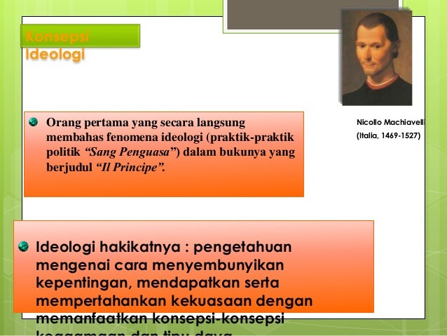 Konsep ideologi dan pancasila