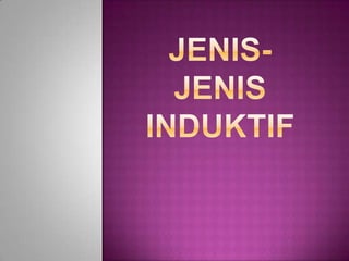 Muridmemikirdanmengkajidanmembuatkesimpulanterhadapcontoh .