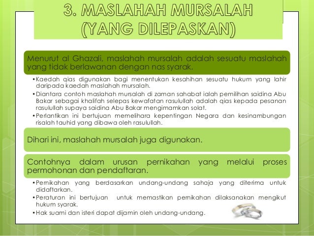 Konsep Maslahah Dalam Syariat Dan Perlaksanaannya Dalam Masyarakat