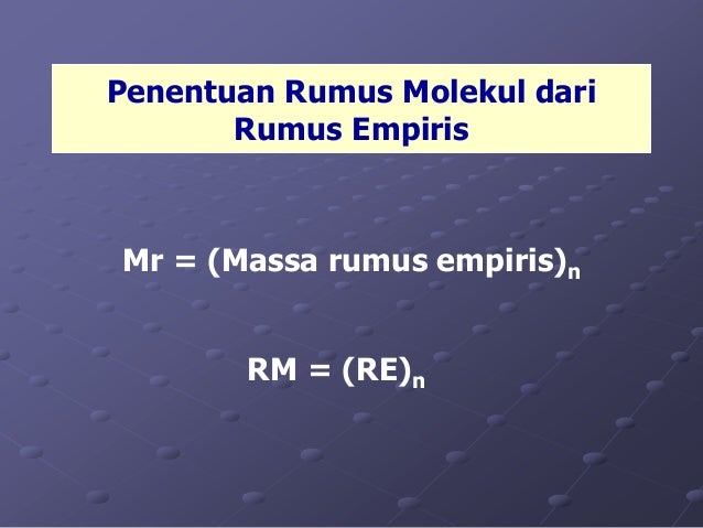 Konsep mol dan stoikiometri Konsep mol dan stoikiometri