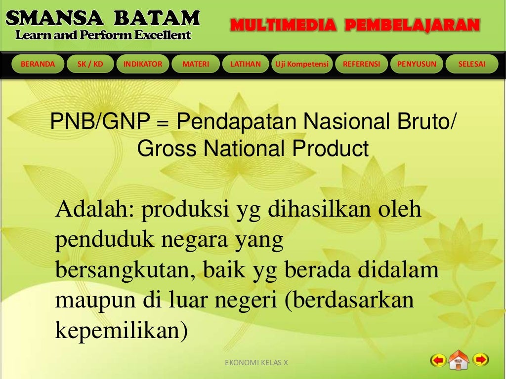 Bruto Nasional Produk