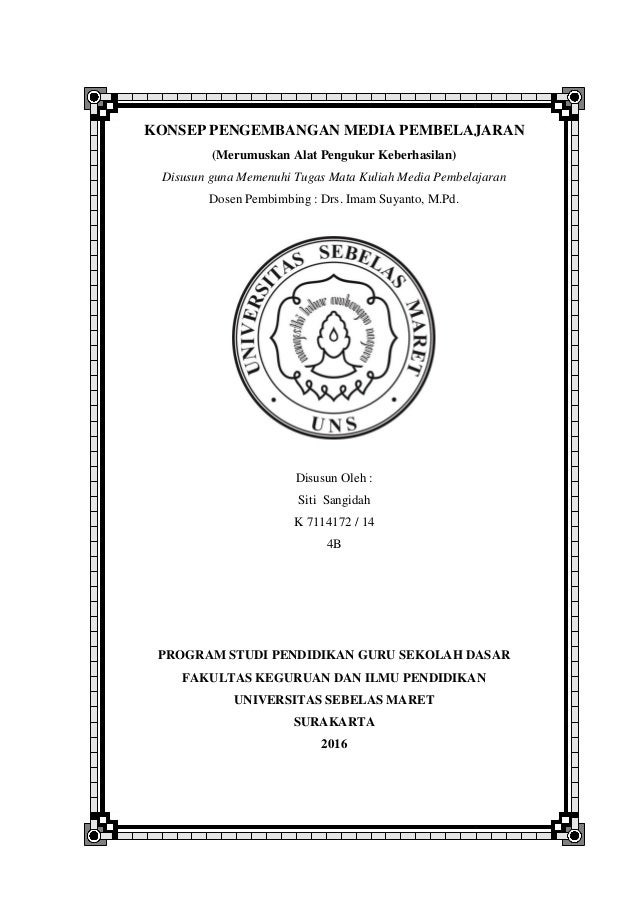 Konsep Pengembangan Media Pembelajaran