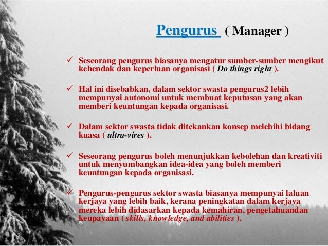Konsep Pentadbiran Awam Swasta