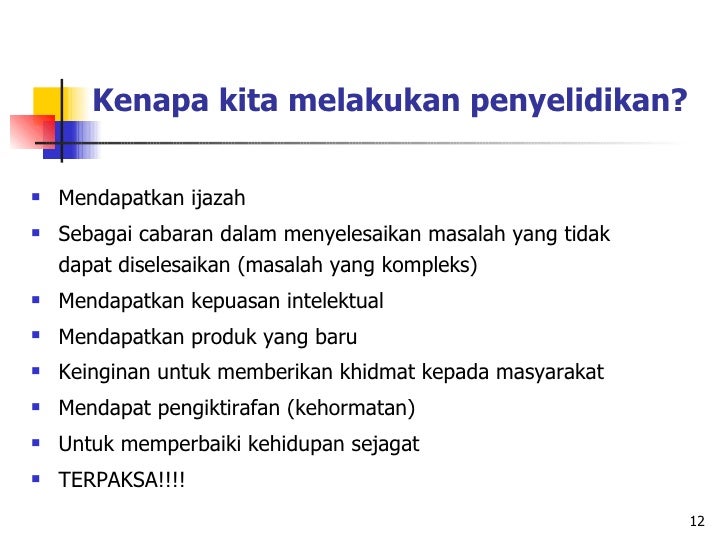 Konsep Kaedah Penyelidikan
