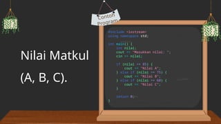 Comprehensive Guide to Conditional Statements in C++ Programming | PPTX