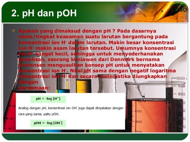 Konsep P H Kimia
