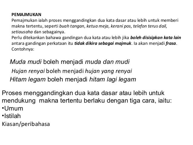 Konsep Tatabahasa Secara Umum