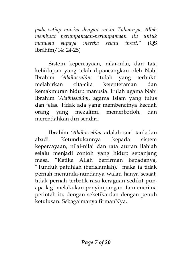 Konsep teks khutbah idul adha 1435 h.