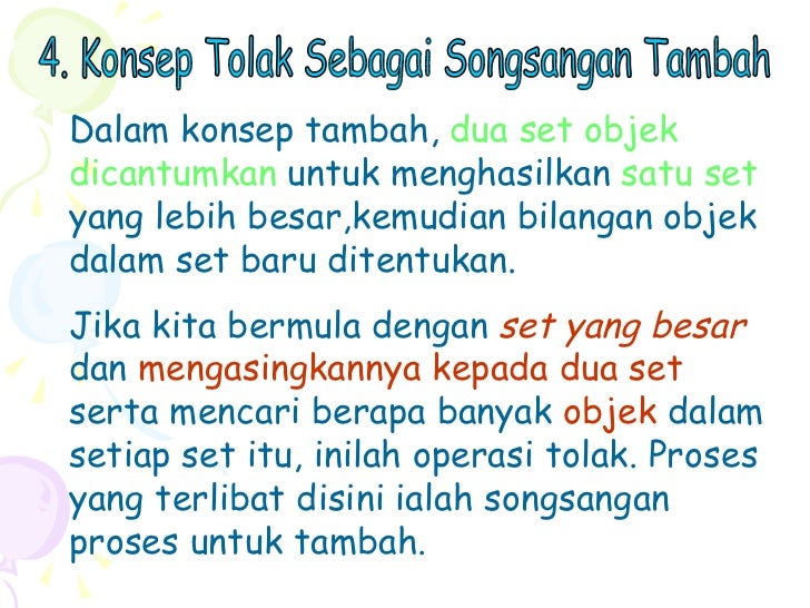 Konsep Tolak Tahun 1