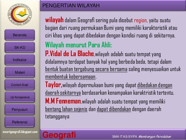 Konsep wilayah