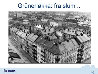 Grünerløkka: fra slum ..

40

 