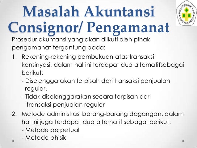 Konsinyasi Konsinyasi