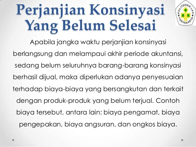Konsinyasi Konsinyasi