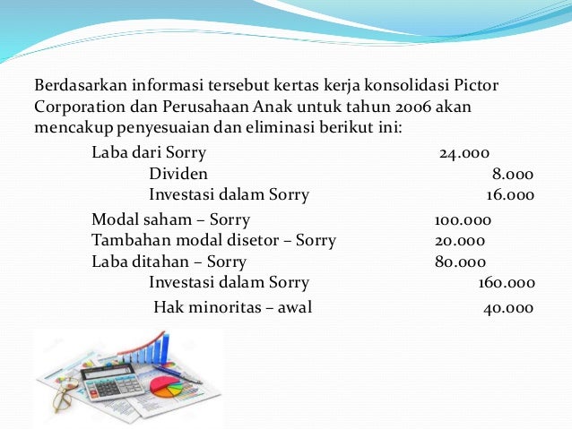 Konsolidasi Perubahan Kepemilikan