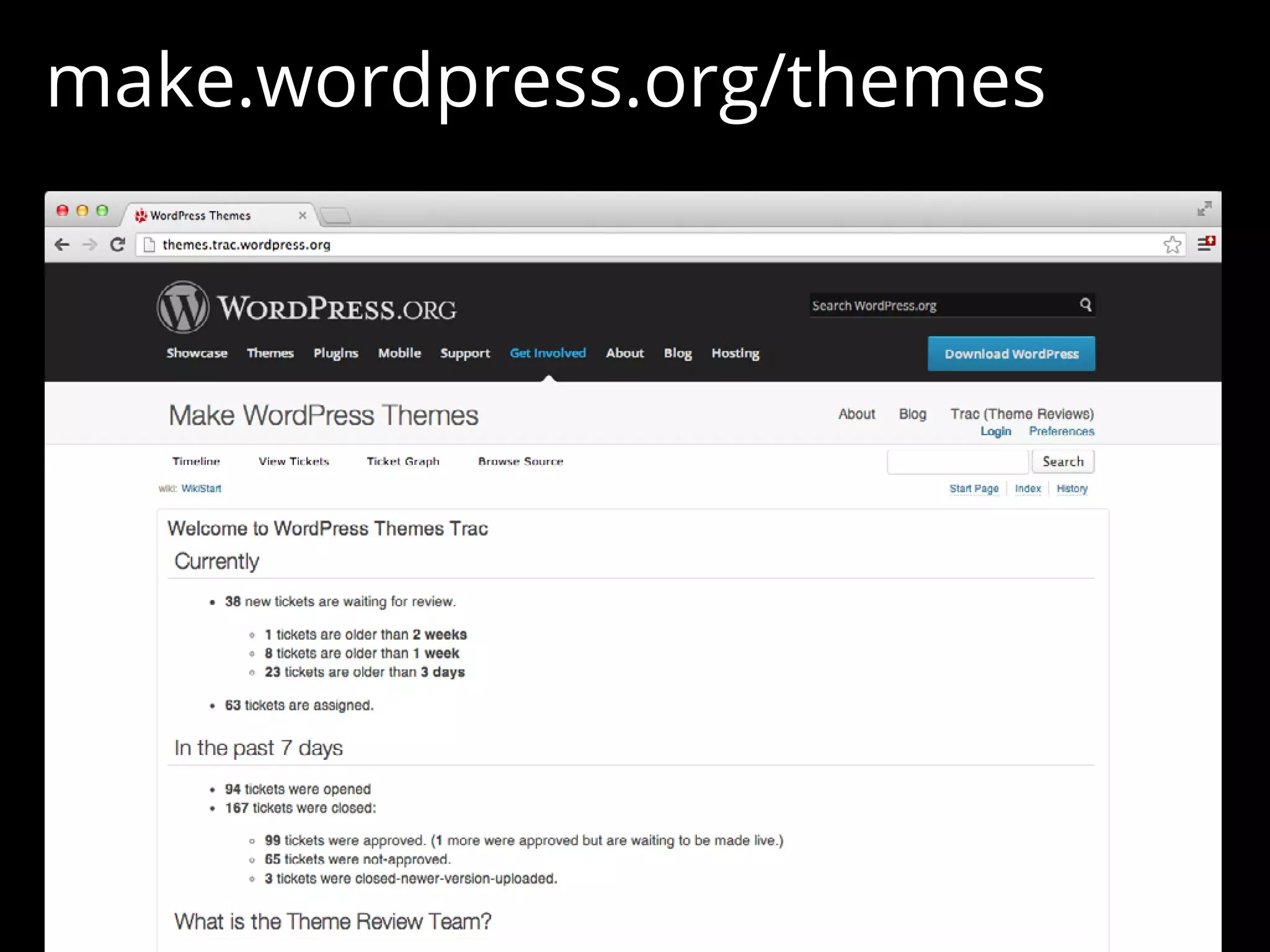 make.wordpress.org/themes
 
