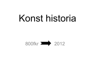 Konst historia

 800fkr   2012
 