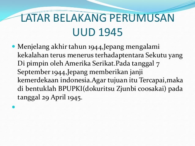 Tujuan jepang memberikan janji kemerdekaan indonesia menjelang akhir tahun 1944 adalah