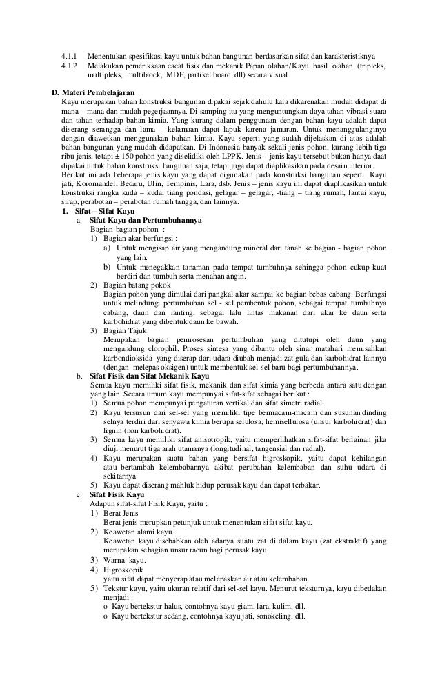 Rpp Smk Konstruksi Bangunan Kelas X