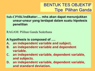 Comprehensive Guide to Constructing Objective and Essay Test Items for ...