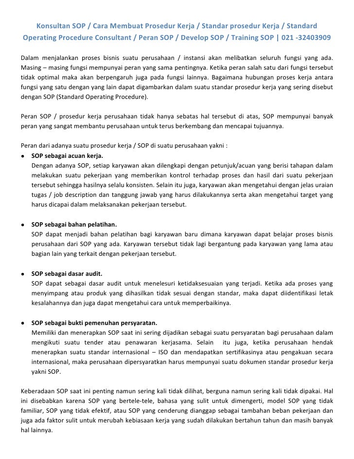 sop keuangan perusahaan pdf sop keuangan perusahaan pdf
