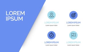 LOREMIPSUM
Lorem ipsum dolor
LOREM
IPSUM LOREMIPSUM
Lorem ipsum dolor
LOREMIPSUM
Lorem ipsum dolor
LOREMIPSUM
Lorem ipsum dolor
 