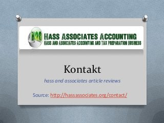 Kontakt
    hass and associates article reviews

Source: http://hassassociates.org/contact/
 
