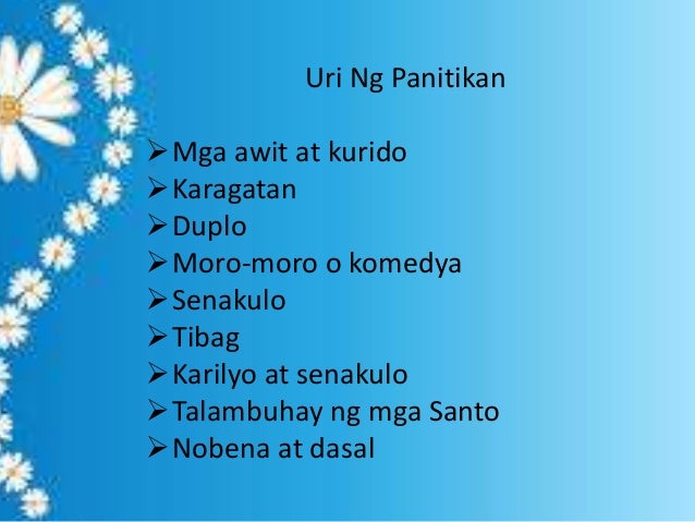 Mga Halimbawa Ng Kontemporaryong Panitikan - kulturaupice